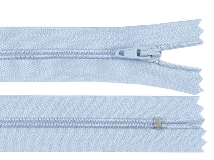 Nylon Zipper width 3 mm length 12 cm autolock