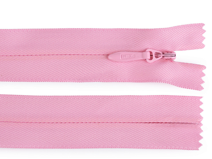 Spirálový zip skrytý No 5 délka 60 cm pevný