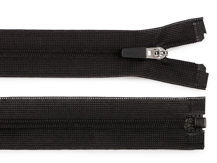 Spirálový zip skrytý dělitelný No 3 délka 55 cm