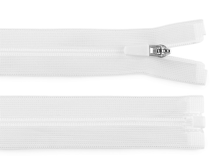 Spirálový zip skrytý dělitelný No 3 délka 55 cm