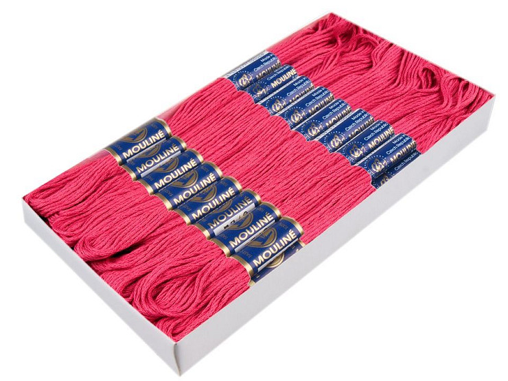 Fil de broderie en coton Mouliné, NITARNA Rép. Tchèque