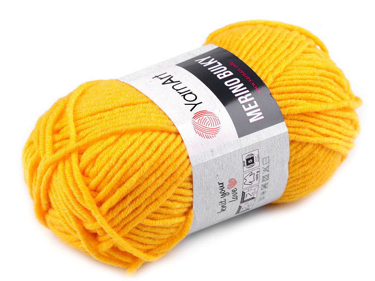 Filato per maglieria Merino Bulky 100 g 