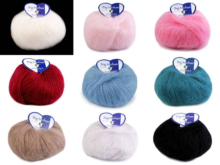 Włóczka Big Mohair 25 g