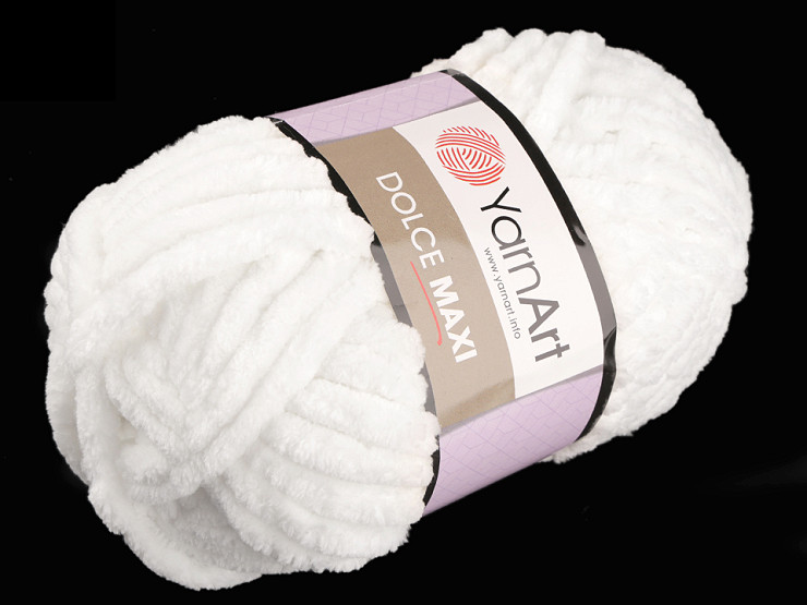 Hilo de chenilla para tricotar Dolce Maxi 200 g 
