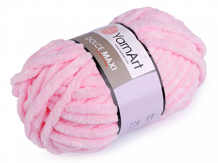 Chenille Knitting Yarn Dolce Maxi 200 g 