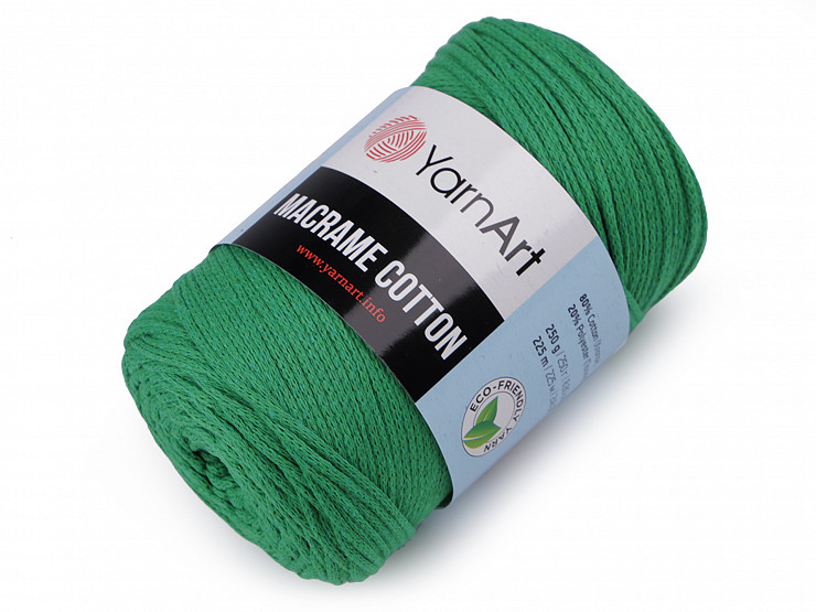 Fil à tricoter Macramé Coton, 250 g 