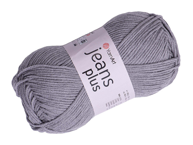 Pletací příze Jeans Plus 100 g