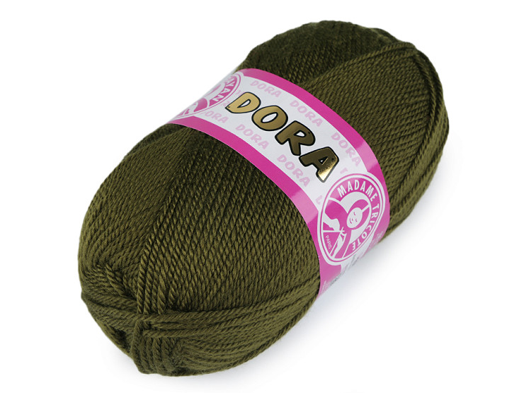 Fil à tricoter Dora, 100 g