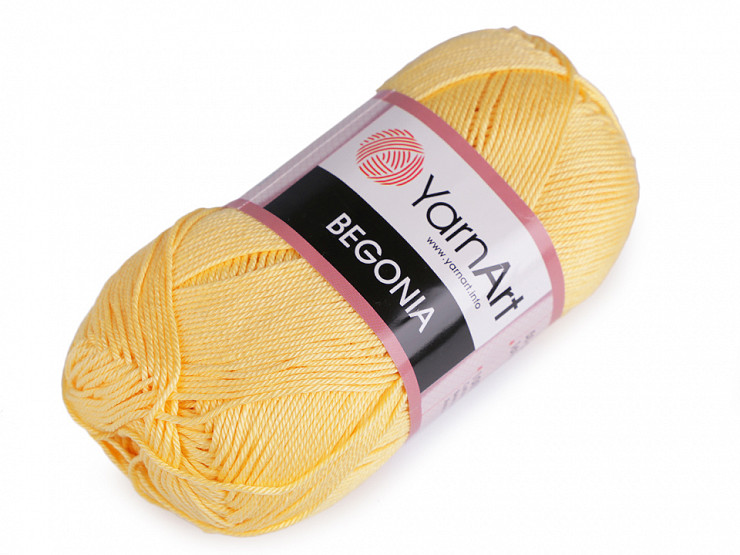 Cotton Knitting Yarn Begonia 50 g