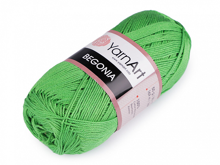 Fir de tricotat Begonia, 50 g