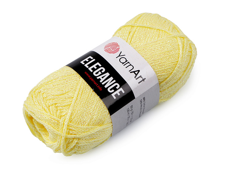 Fil à tricoter Elegance Lurex, 50 g