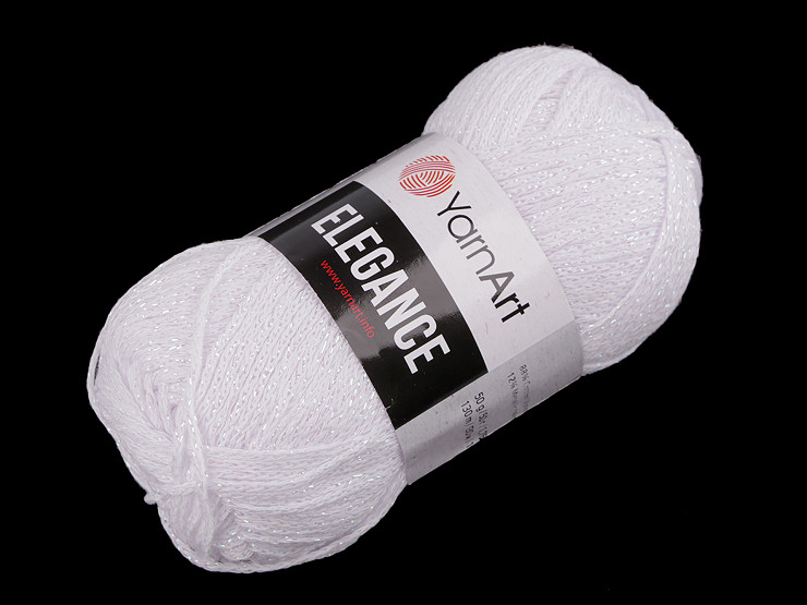 Fir de tricotat Elegance lurex, 50 g
