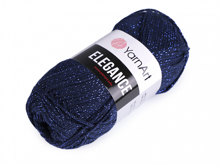 Fir de tricotat Elegance lurex, 50 g