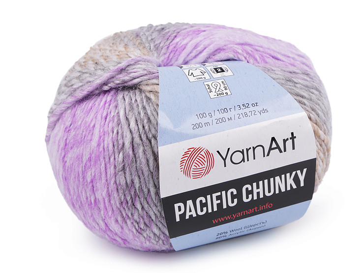 Knitting Yarn Pacific Chunky 100 g