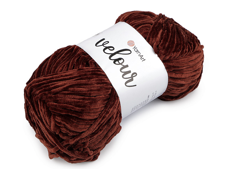 Zsinil kötőfonal Velour 100 g