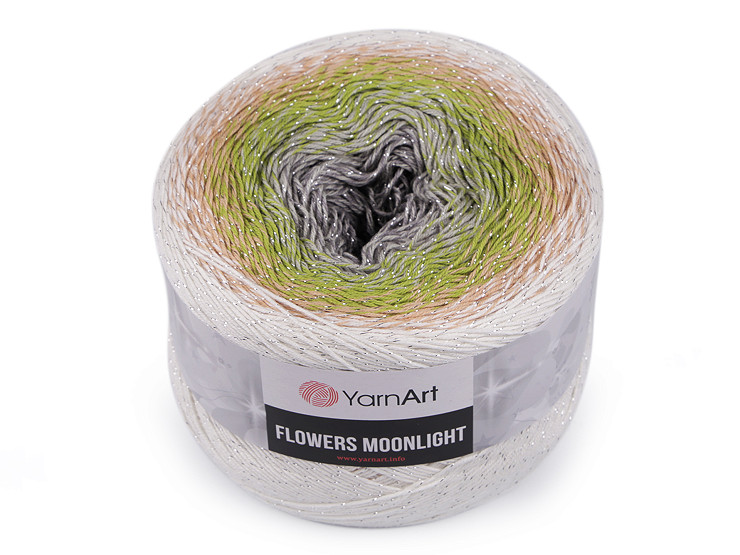 Knitting Yarn Flowers Moonlight 260 g