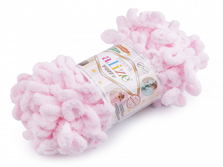 Fil à tricoter chenille Alize Puffy, 100 g