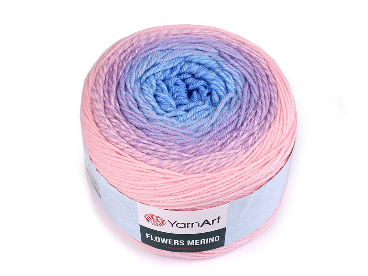 Knitting yarn Flowers merino 225 g
