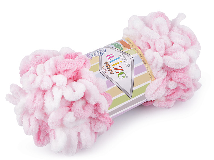 Hilo de tricotar Alize Puffy color 100 g