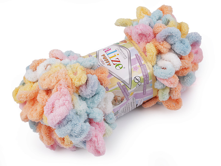 Strickgarn Alize Puffy color 100 g