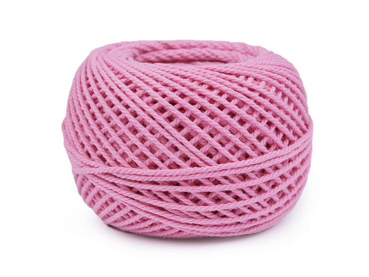 Fil de coton macramé pour crochet, 40 g, peigné