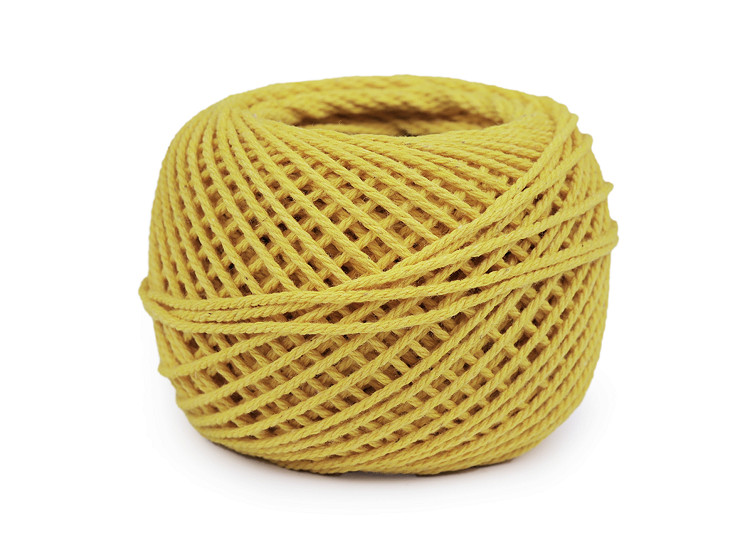 Cotone Macramè / Filato Uncinetto, 40 g, pettinato