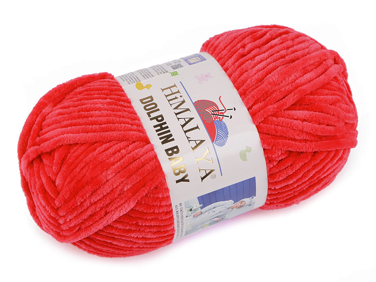 Strickgarn Chenille Dolphin Baby 100 g
