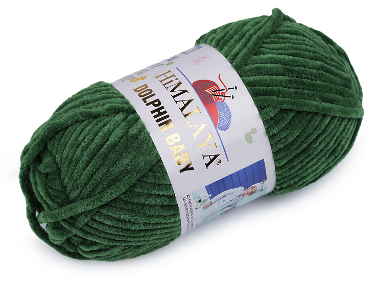 Strickgarn Chenille Dolphin Baby 100 g