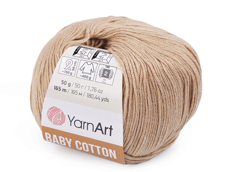 Kötőfonal Baby Cotton 50 g
