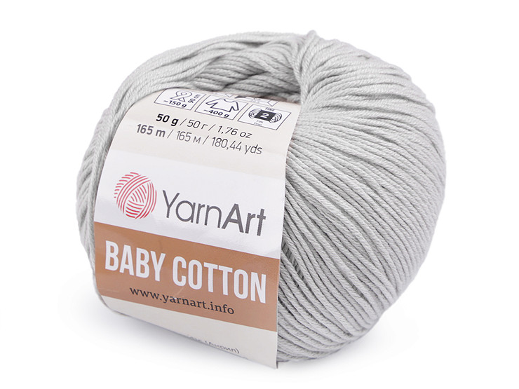 Filato per maglieria Baby Cotton 50 g