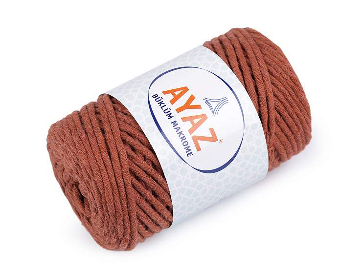 Büklüm Macrame cotton knitting yarn, 250 g