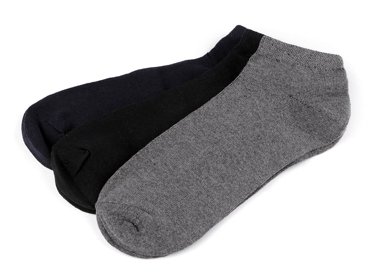 Calzini alla caviglia, da uomo, in cotone, con finiture mediche