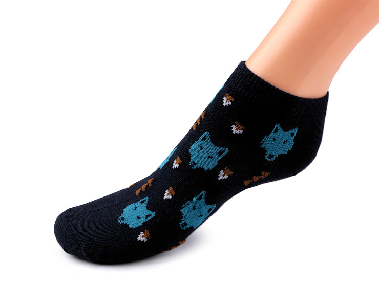 Chlapčenské bavlnené ponožky členkové