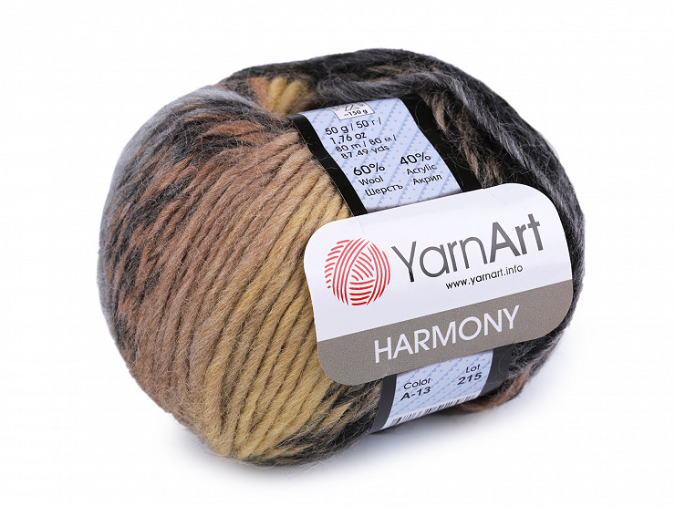 Fil à tricoter Harmony, 50 g