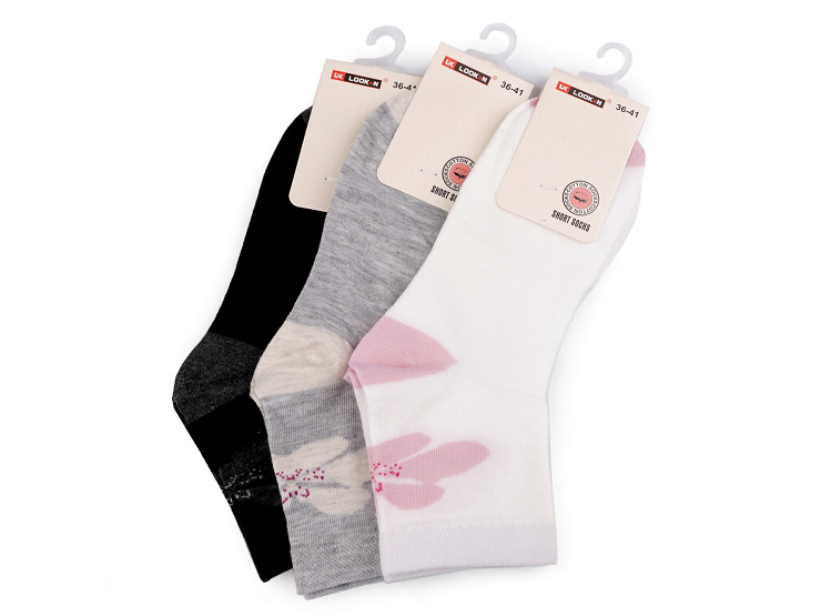 Dámske / dievčenské bavlnené ponožky
