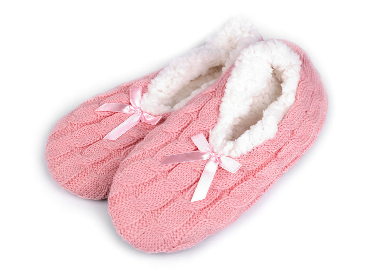 Pantuflas cálidas de invierno para mujer con suela antideslizante