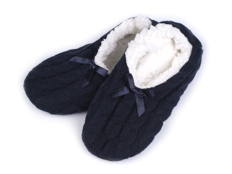 Pantuflas cálidas de invierno para mujer con suela antideslizante