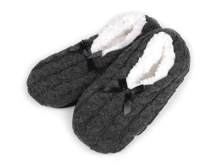 Pantuflas cálidas de invierno para mujer con suela antideslizante