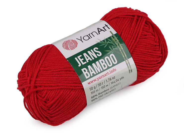 Knitting Yarn Jeans Bamboo 50 g