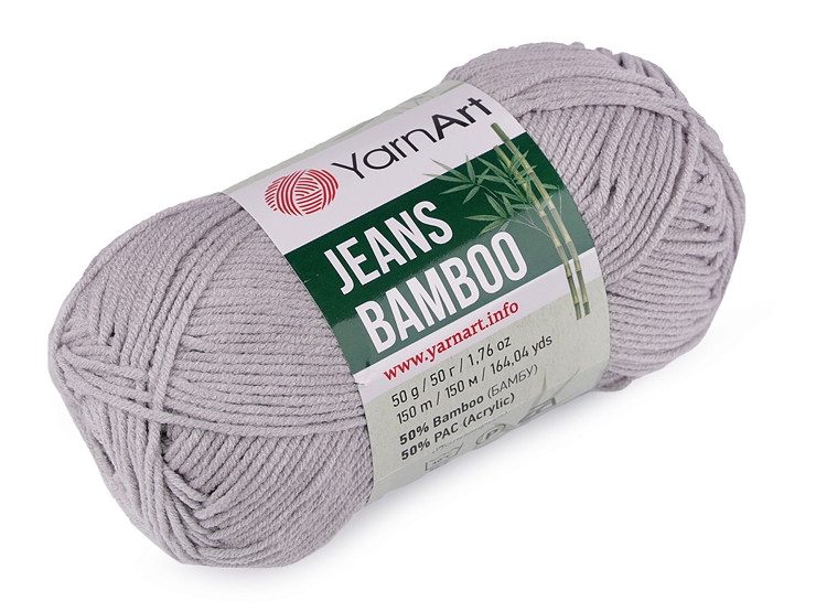 Strickgarn Jeans Bamboo 50 g