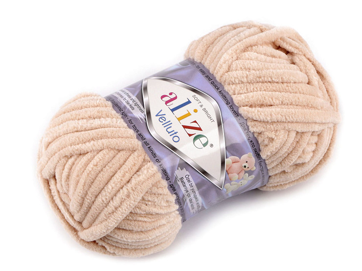 Filato di ciniglia per maglieria Alize Velluto, 100 g