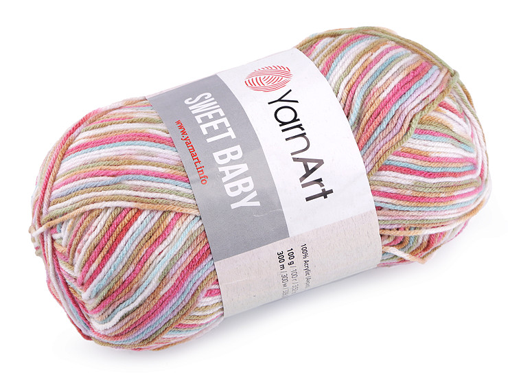 Knitting yarn Sweet Baby 100 g