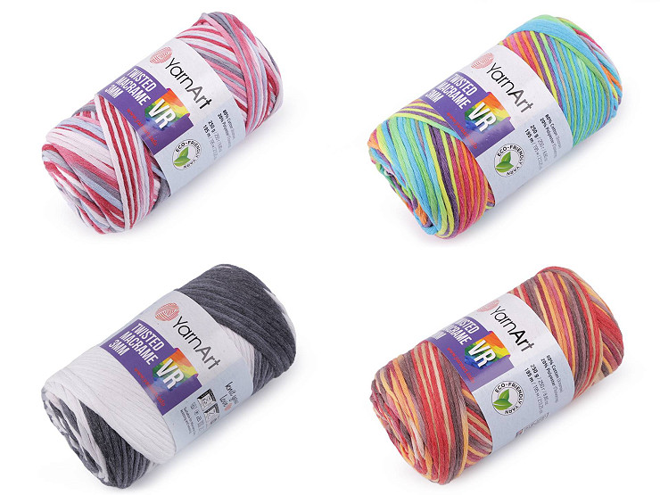 Fire de tricotat Twisted Macrame 250 g
