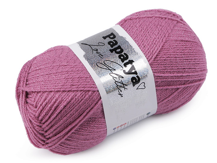 Hilo de tricotar Papatya Love Brillante 100 g