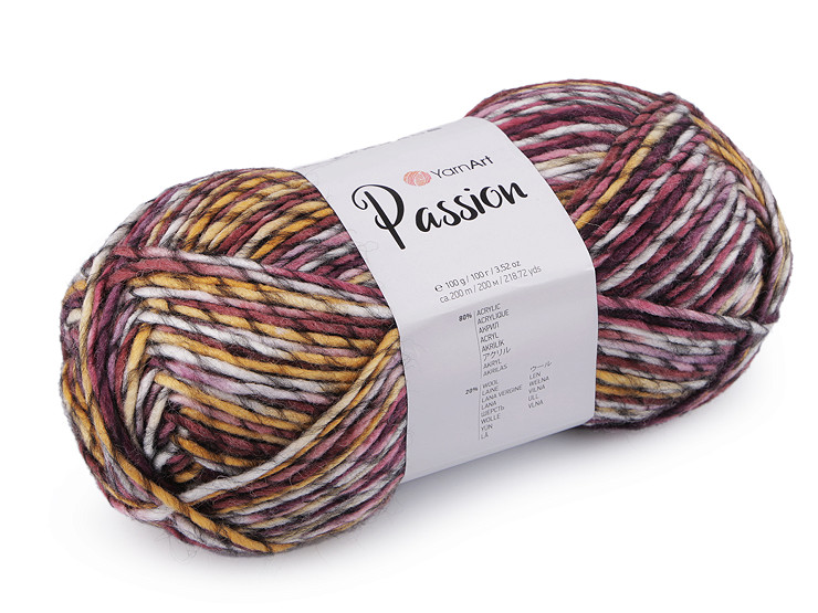 Knitting Yarn 100 g Passion