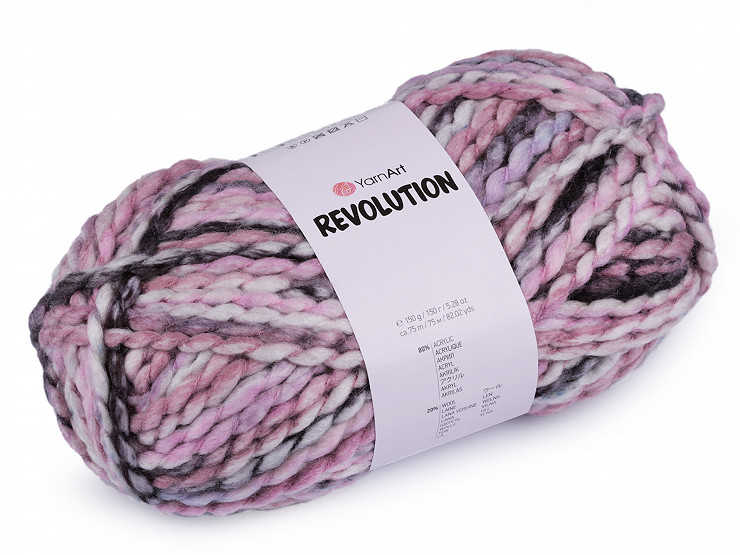 Gomitolo di lana, 150 g, modello: Revolution