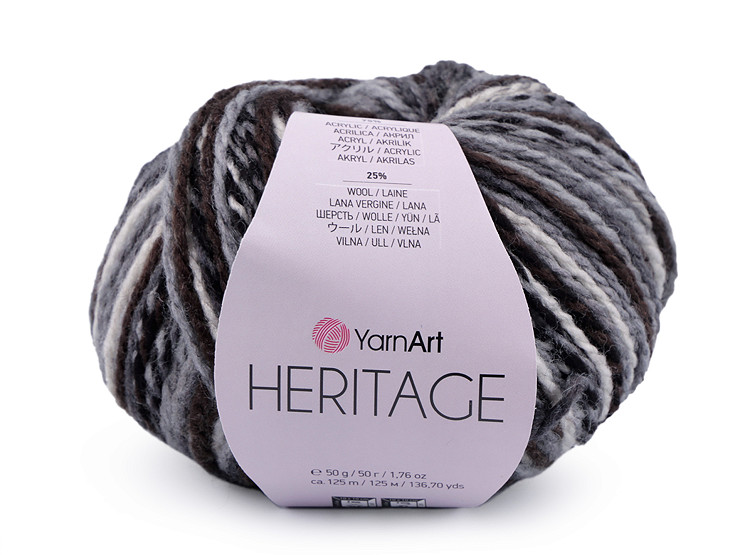 Pelote de laine Heritage, 50 g
