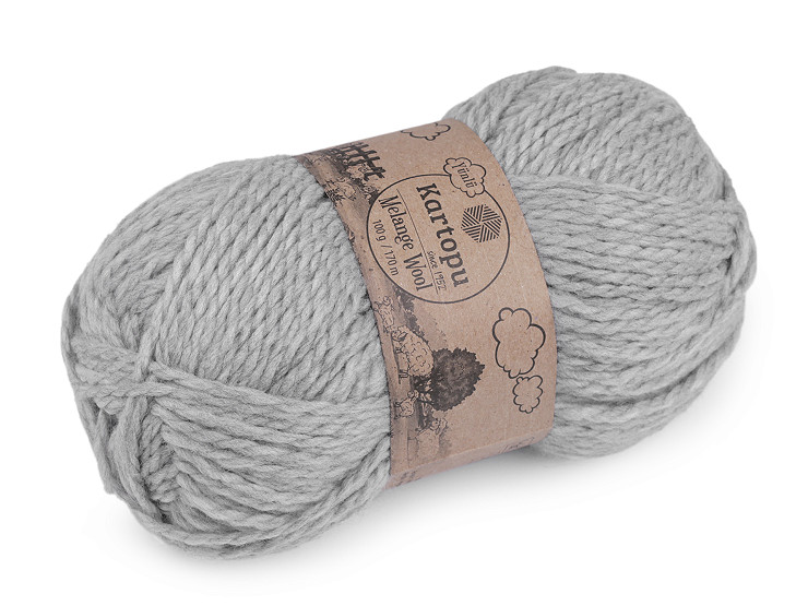 Knitting Yarn Melange Wool 100 g