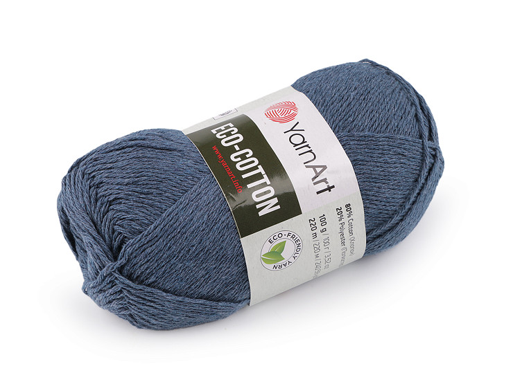 Strickgarn Eco-Cotton 100 g