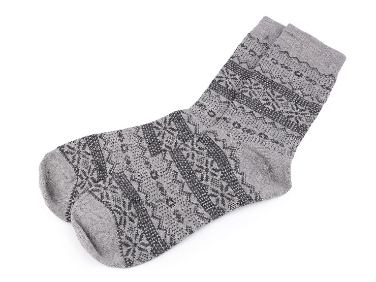 Men's Winter Socks Norwegian Pattern